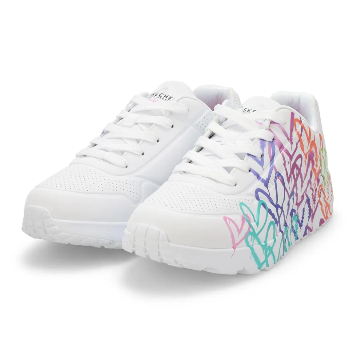Uno Lite Goldcrown Rainbow Foil Heart Girls